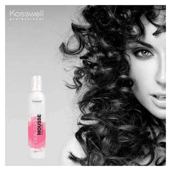 Kosswell Professional Ideal Curl Mousse - Мус для створення локонів - 1