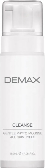 Demax Cleansing Gentle Phyto Mousse - Очищуючий мус для всіх типів шкіри на основі рослинних екстрактів