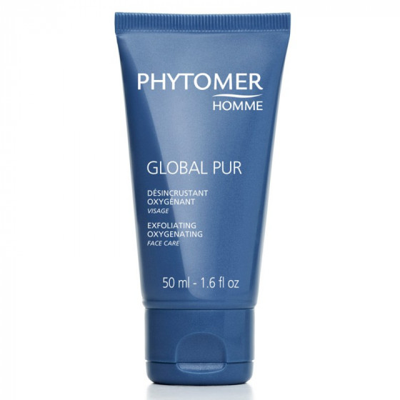 Phytomer Global Pur Exfoliating Oxygenating Face Care - Відлущуючий гель для чоловіків