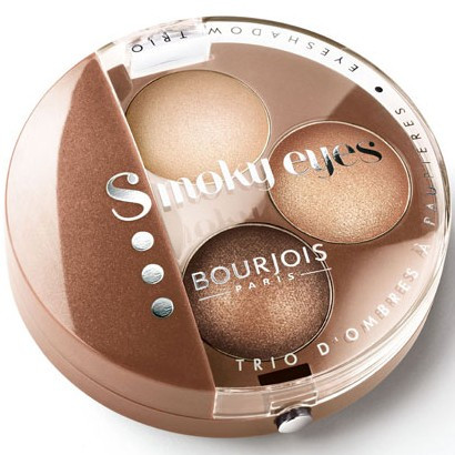 Bourjois Smoky Eyes - Тіні для повік 3-кольорові
