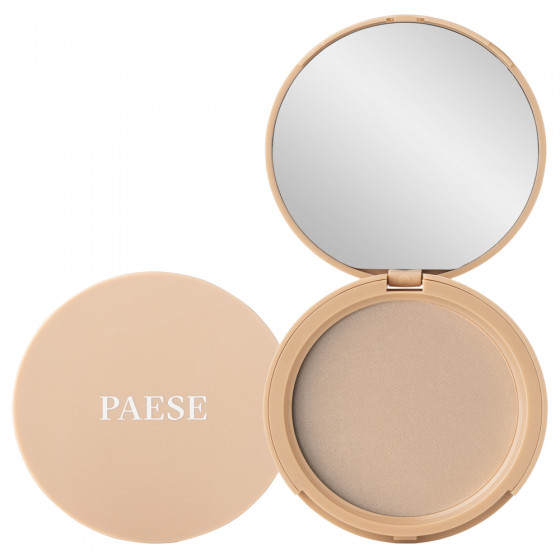 Paese Semitransparent Pressed Powder - Компактна матуюча напівпрозора пудра - 3