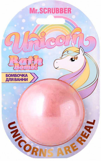 Mr.Scrubber Bath Bomb "Unicorn" - Бомбочка для ванни