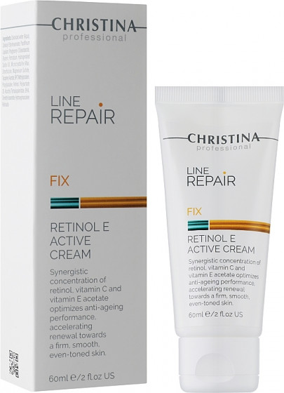 Christina Line Repair Fix Retinol E Active Cream - Крем з ретинолом та вітаміном Е для обличчя