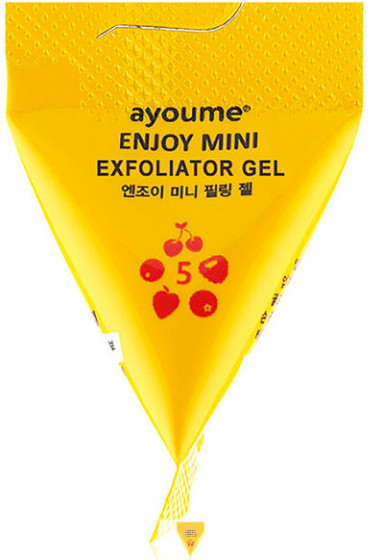 Ayoume Enjoy Mini Exfoliator Gel - Пілінг-гель для обличчя з фруктовими кислотами