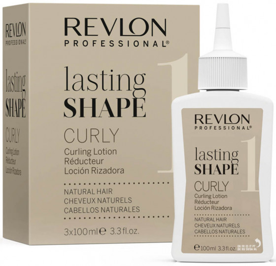 Revlon Professional Lasting Shape Curly Lotion Natural Hair - Лосьйон для завивки натурального волосся - 1