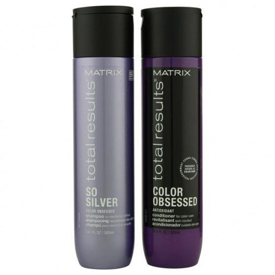 Matrix Total Results Color Obsessed So Silver Shampoo - Шампунь проти потускнения світлого волосся