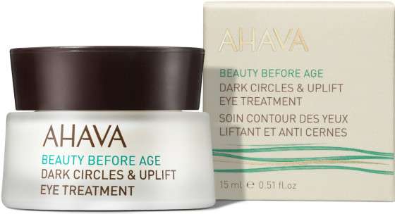 Ahava Beauty Before Age Dark Circles & Uplift Eye Treatment - Ліфтинговий крем для шкіри навколо очей - 1