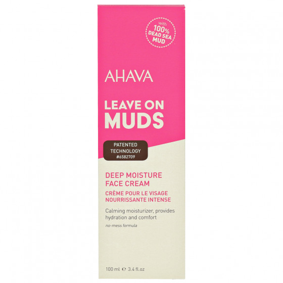 Ahava Leave on Muds Deep Moisture Face Cream - Заспокійливий крем для обличчя - 2