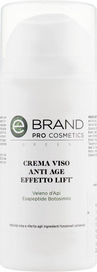 Ebrand Crema Viso Veleno d'Api effetto Botox Liftante - Крем для обличчя з ефектом ботоксу