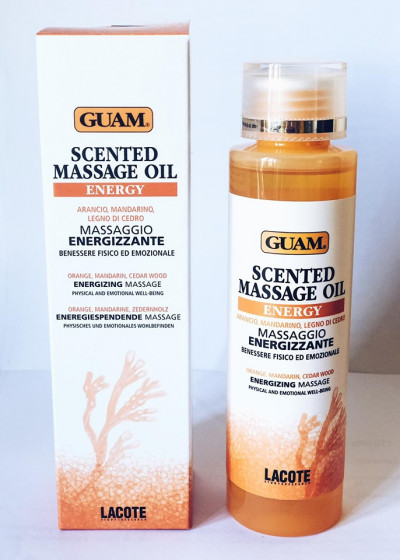 GUAM Scented Energy Massage Oil - Масажне масло для тіла "Енергія" - 1