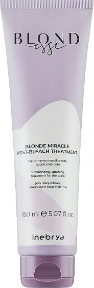 Inebrya Blondesse Blonde Miracle Post-Bleach Treatment - Маска для догляду за волоссям після освітлення