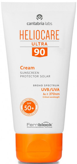 Cantabria Heliocare Ultra Cream SPF90+ - Сонцезахисний крем для нормальної та сухої шкіри