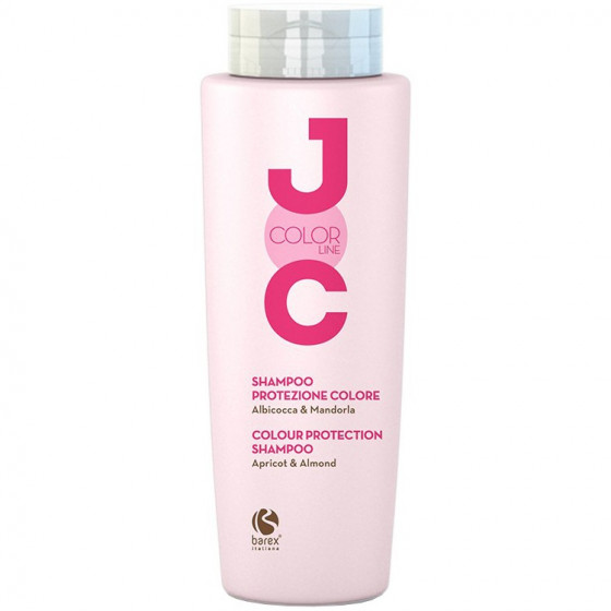 Barex Joc Color Line Protection Shampoo Apricot & Almond - Шампунь для фарбованого волосся з маслом солодкого мигдалю й абрикоса «Стійкість кольору» - 1