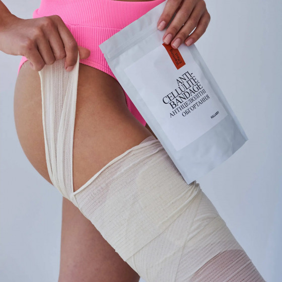 Hillary Anti-cellulite Bandage Warming Effect - Антицелюлітні обгортання з розігріваючим ефектом - 3