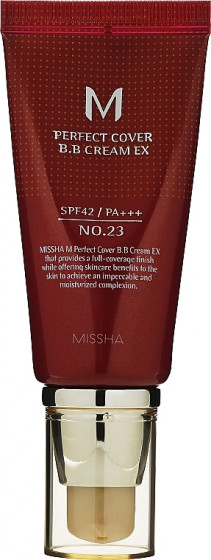 Missha Perfect Cover BB Cream SPF42/PA++ - BB крем з ідеальним покриттям 20 мл