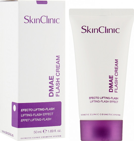 SkinClinic Dmae Flash Cream - Крем для обличчя "Флеш" з ДМАЕ - 1