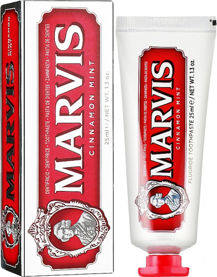  Marvis Cinnamon Mint - Зубна паста "Кориця-М'ята" - 1
