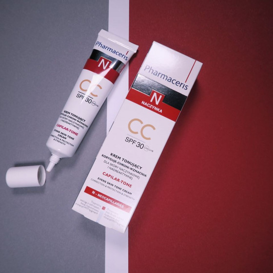 Pharmaceris N Capilar-tone CC Cream SPF30 - Тонуючий СС-крем - 3