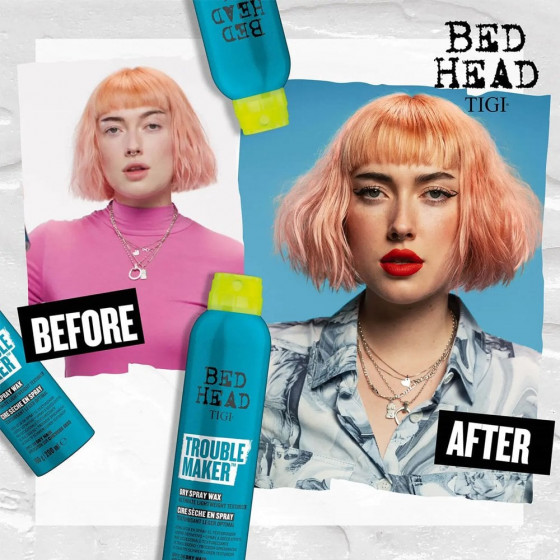 Tigi Bed Head Troublemaker - Текстуруючий спрей-віск для волосся - 3