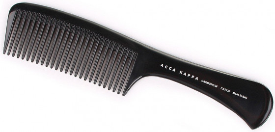 Acca Kappa Carbonium Hair Brush - Гребінець з ручкою 22.5 см - 1