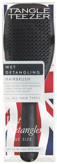 Tangle Teezer The Wet Detangler Large Black Gloss - Гребінець для волосся - 6