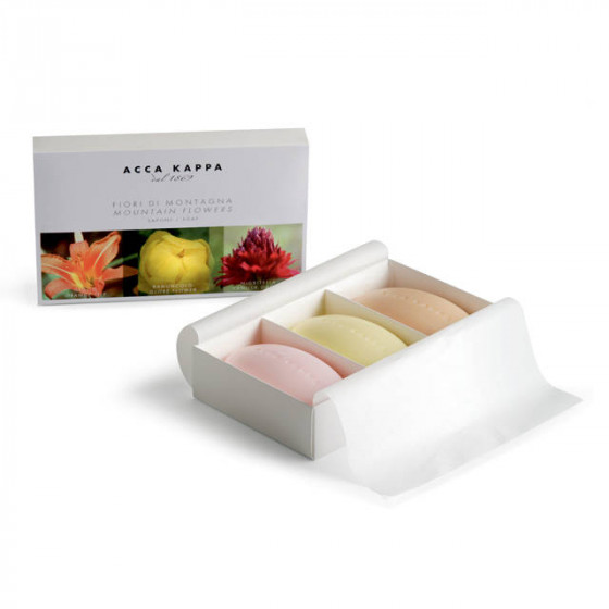 Acca Kappa Mountain Flowers Soap Set - Подарунковий набір