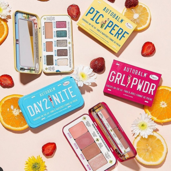 TheBalm AutoBalm "GRL PWDR" Cheek Palette - Набір рум'ян для обличчя - 10