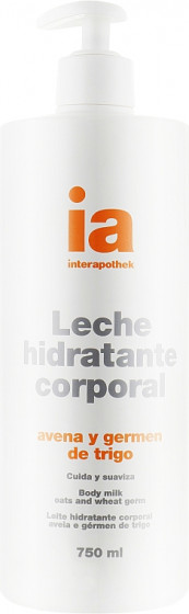 Interapothek Leche Hidratante Corporal - Зволожуючий крем для тіла з екстрактом вівса