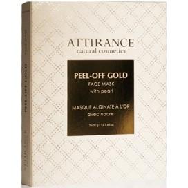 Attirance Peel-off Face Mask Pearl & Gold - Альгінатна маска Золото і перли