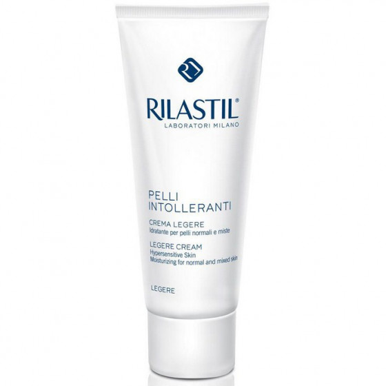 Rilastil Hypersensitive Skin Cream Legere - Крем для нормальної і комбінованої шкіри Риластил Гіпресенсетів Легер