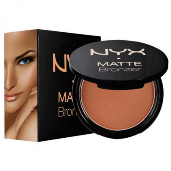 NYX Matte Bronzer - Матуючий бронзатор для обличчя і тіла - 1