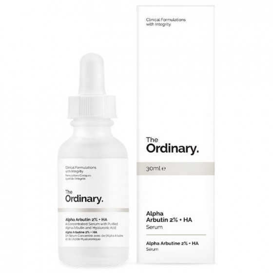 The Ordinary Alpha Arbutin 2% + HA - Концентрована сироватка з гіалуроновою кислотою