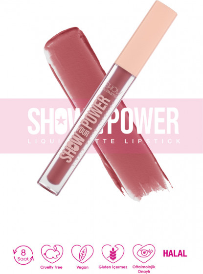 Pastel Show Your Power Liquid Matte Lipstick - Матова рідка помада - 1