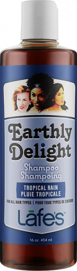 Lafe’s Earthly Delight Tropical Rain Shampoo - Безсульфатний шампунь для волосся "Тропічний дощ"