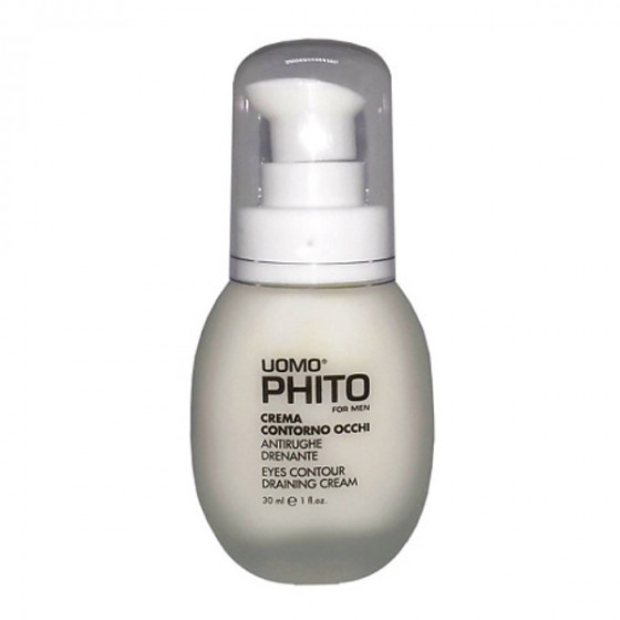 Phito Uomo Eyes Contour Draining Cream - Підтягуючий крем для контура очей