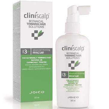 Joico Cliniscalp Advanced Thinning Rescue For Natural Or Chemically Treated Hair - Стимулятор росту інтенсивний для помітно рідкого волосся