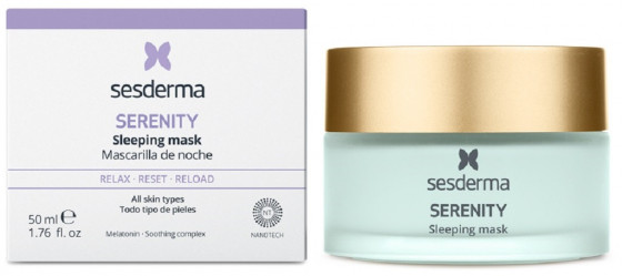 Sesderma Serenity Sleeping Night Mask - Регенеруюча нічна маска для обличчя - 1