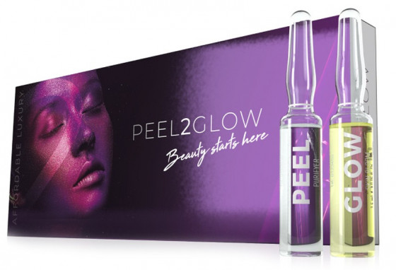 Skin Tech Peel2Glow Purifyer & Skin Bloom - Пілінг "Сяйво" для домашнього догляду