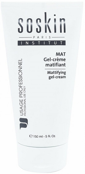 Soskin Mattifying Gel-Cream - Матуючий гель-крем для обличчя