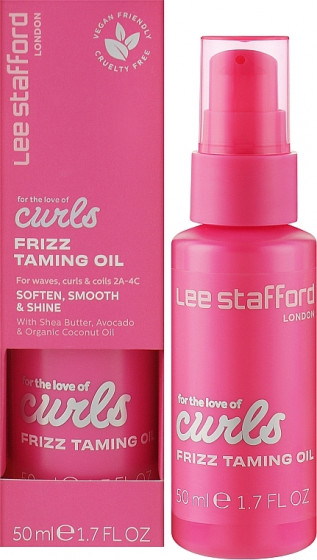 Lee Stafford For The Love Of Curls Curls Frizz Taming Oil - Олія для кучерявого волосся - 2