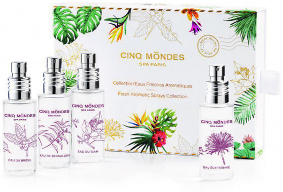 Cinq Mondes "Fresh Aromatic Spray" Collection - Набір ароматів для подорожей