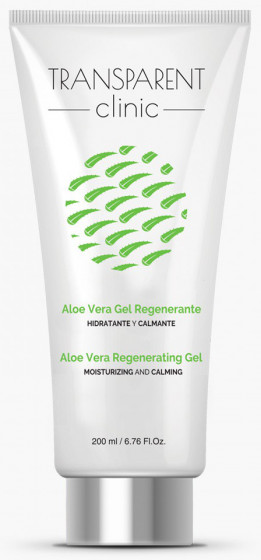 Transparent Clinic Aloe Vera Regenerating Gel - Зволожуючий та заспокійливий гель Aлое