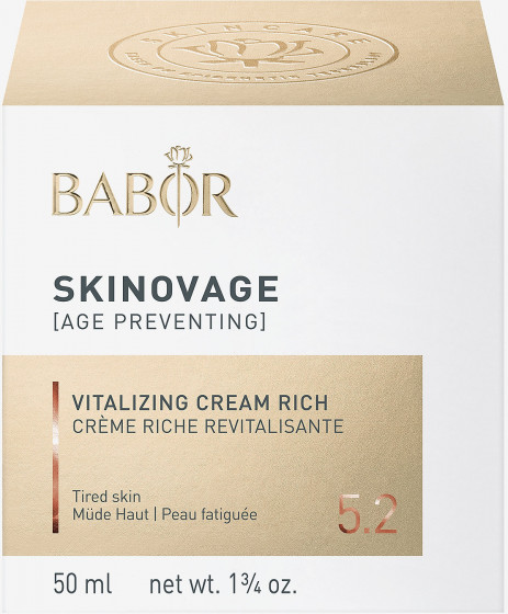 Babor Vitalizing Cream Rich - Живильний крем "Досконалість шкіри" - 1