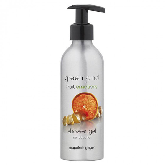 Greenland Fruit Emotions Shower Gel Grapefruit-Ginger - Гель для душа з помпою Грейпфрут-Імбир