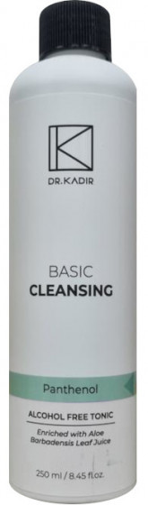 Dr. Kadir Cleaners and Tonic Alcohol Free Cleansing Tonic - Тонік для очищення шкіри без спирту