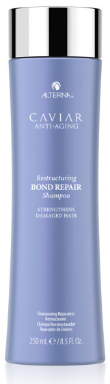 Alterna Caviar Anti-Aging Restructuring Bond Repair Shampoo - Безсульфатний відновлюючий шампунь з екстрактом чорної ікри