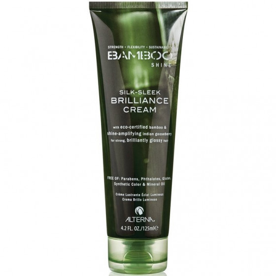 Alterna Bamboo Shine Silk-Sleek Brilliance Cream - Розгладжуючий крем для блиску волосся