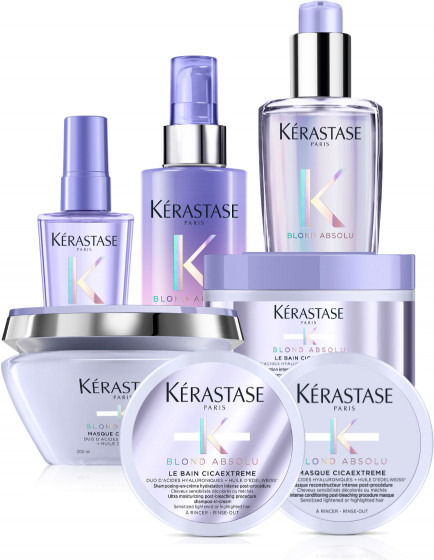 Kerastase Blond Absolu Le Bain Cicaextreme - Ультра-зволожуючий відновлюючий шампунь-крем для чутливого, освітленого або мелірованого волосся - 1