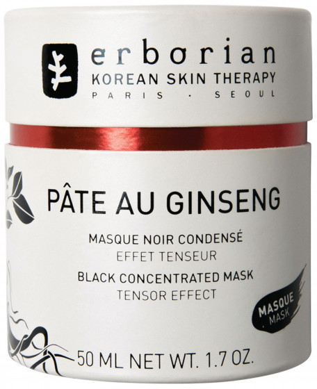 Erborian Ginseng Black Concentrated Mask - Ліфтинг-маска для обличчя "Женьшень" - 1