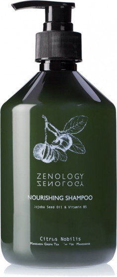 Zenology Nourishing Shampoo Mandarin Green Tea - Поживний шампунь для волосся